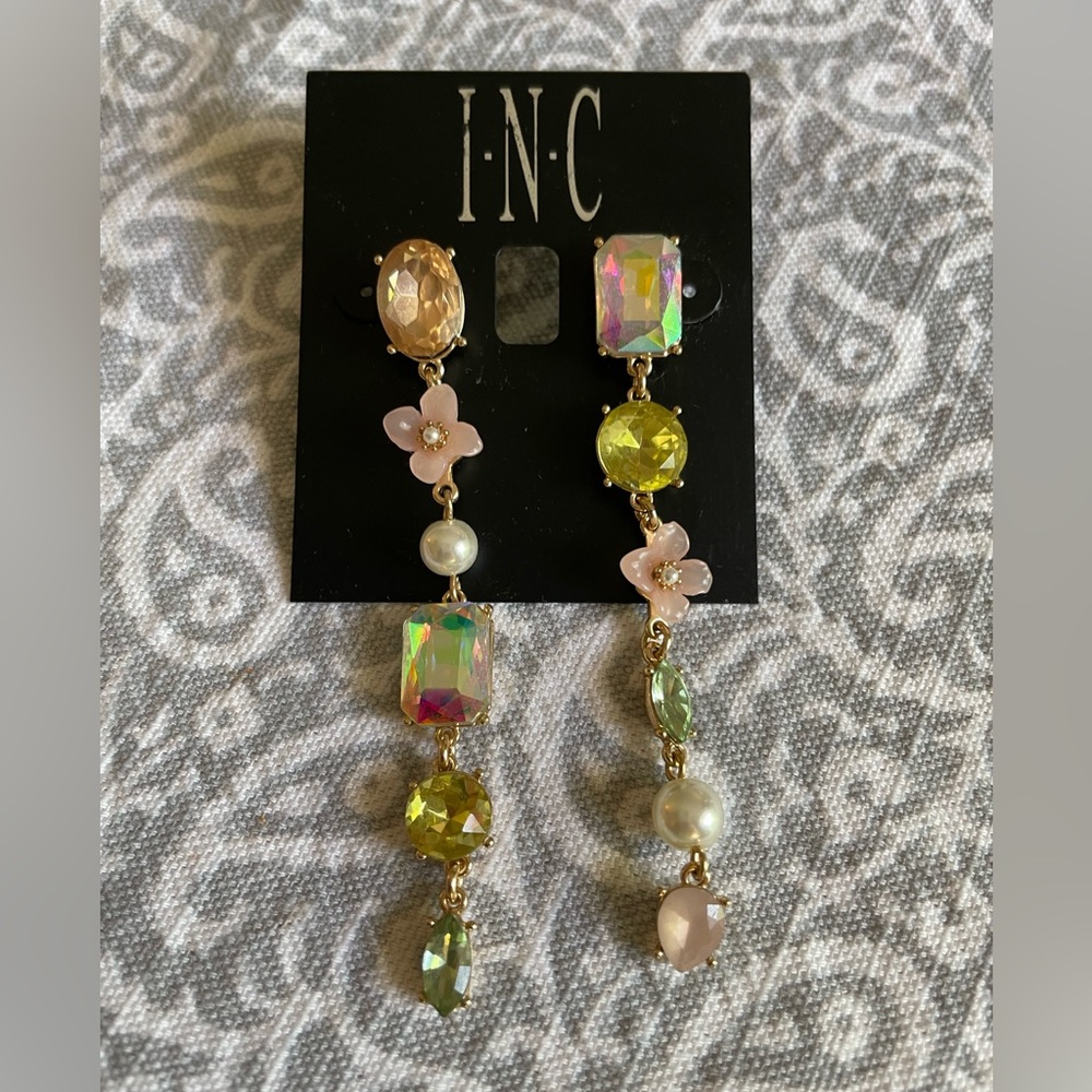 INC mismatch earrings